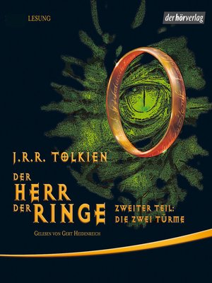 cover image of Der Herr der Ringe. Zweiter Teil